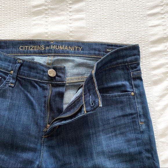 CITIZENS OF HUMANITY ELSON MEDIUM RISE STRAIGHT LEG JEANS - 27 - Picture 7 of 11
